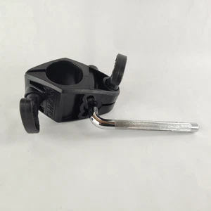 SIMMONS SD600 Drums Part: Mounting Clamp Frame Hardware Tom Snare Mount w L Rod - Picture 1 of 6
