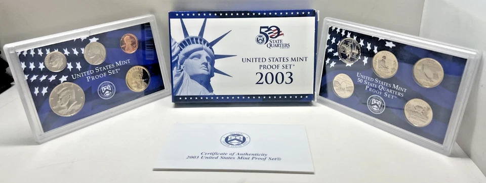 2003S United States Mint Proof Set (10 Piece Set) - Image 1 of 3