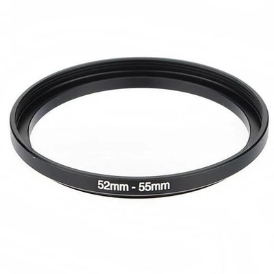 52mm-55mm 52-55 mm Step Up Filter Ring Stepping Adapter - Image 1 of 3