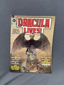 ¡Drácula vive #1 en muy buen estado/f 5,0! Genial revista Marvel Monster Group 1973 (MIRA) - Imagen 1 de 6