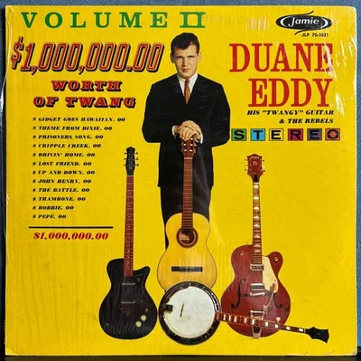 DUANE EDDY $1,000,000.00 WORTH OF TWANG VOLUME II 2~SEALED ORIG 1961 JAMIE LP - Image 1 of 3