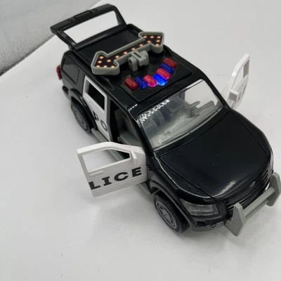 Driven by Battat – Micro Police SUV – Toy Car with Lights and Sound – Rescue Car - Image 1 of 4