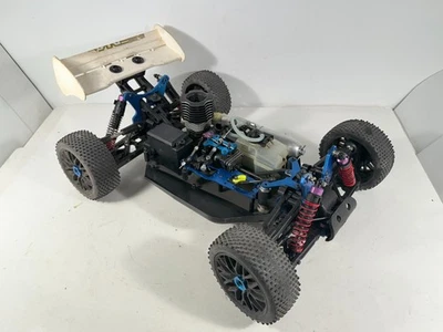 Vintage Ofna? 1/8 Nitro Racing Buggy ARTR w/ Engine Servos Used - Image 1 of 4