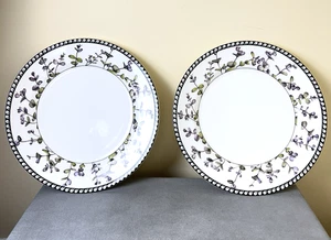2er Set Lenox ETCHINGS Collection Speiseteller 11-1/4" Eukalyptus McClung - Bild 1 von 6
