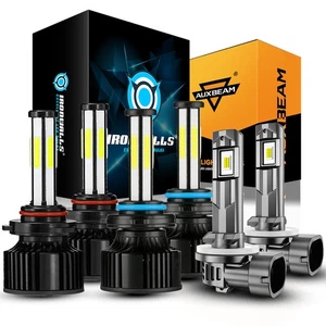 For Chevy Camaro 1998-2002 9005 9006 881 LED Headlight High+Low+Fog Light Combo - Picture 1 of 12