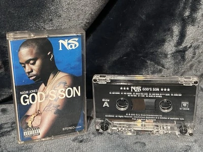 NAS God's Son Cassette Tape (Sony TH 2002) Hip hop Rap 2000s - Image 1 of 3
