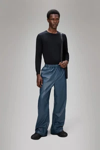 BNWT Umbro X Rains New Arrival Apollo Wide Trousers Major Blue , W3  M, RRP £129 - Picture 1 of 17