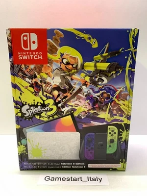 CONSOLE NINTENDO SWITCH OLED MODEL SPLATOON 3 EDITION - NEW NUOVA PAL VERSION - Immagine 1 di 4