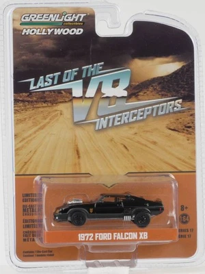 MAD MAX Auto Modello 1973 FORD FALCON XB Last V8 Interceptors 1/64 Greenlight - Immagine 1 di 2