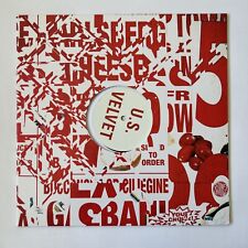 U.S. Velvet - Self Titled 12" Vinyl Single EX++(Post-Punk) Zahara Jaime/Collin D