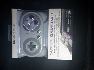 My Arcade SUPER GAMEPAD Wireless Controller SNES Classic Edition BEST PRICE! NEW - Picture 1 of 2