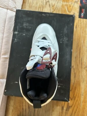 Talla 8.5 - Air Jordan 8 Retro Borgoña W Foto 1 de 4