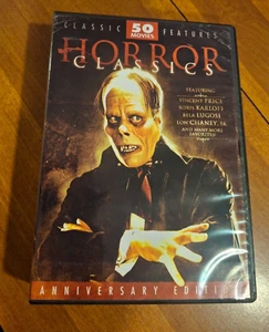 HORROR CLASSICS 50 CLASSIC HORROR MOVIE FEATURES SEE PICTS FOR LIST! - Picture 1 of 8