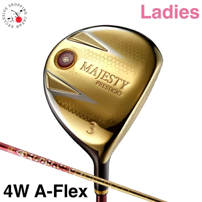 Majesty Prestigio 13 Ladies Fairway Wood 4W A-Flex TL760 Graphite Shaft Women - Image 1 of 4