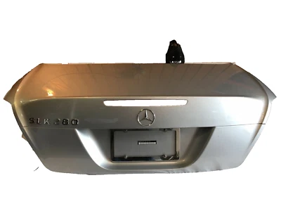 Mercedes Benz SLK 2005-2011 tapa maletero panel escotilla puerta trasera plateada OEM Foto 1 de 4