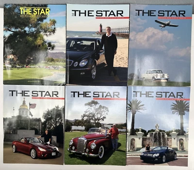 The Star Mercedes Benz Club Of America Magazine Lot of 6 2007 Full Year - Image 1 of 4