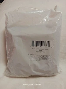 Black  4 X 4  Trex Transcend Flat Post Sleeve Cap - Picture 1 of 6