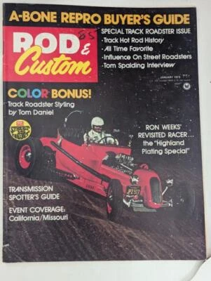 Rod & Custom Magazine January 1973  - Vol 20 No 1 - Image 1 of 2