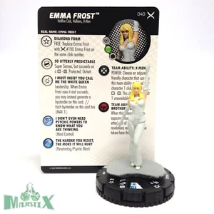 Heroclix X-Men: X of Swords set Emma Frost #040 Rare figure w/card! - Picture 1 of 1