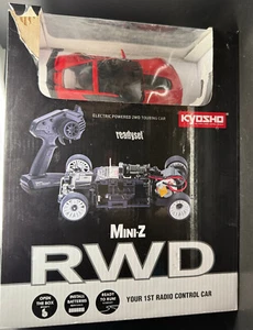 Kyosho MINI-Z MR03RWD ReadySet 32334R Corvette ZR! Red -box damaged - Picture 1 of 4