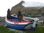 PHOTO  REPUS FISHING COBLE SKINNINGROVE THE TRADITIONAL FISHING COBLE REPUS WAS