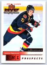 1999-00 Upper Deck MVP Stanley Cup Edition Justin Papineau Belleville Bulls #216