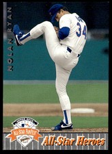 1992 Upper Deck All-Star FanFest #37 Nolan Ryan   Baseball