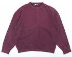 Topman Mens Purple Cotton Pullover Sweatshirt Size S