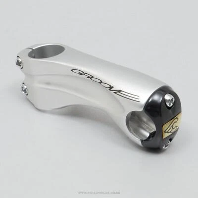 Cinelli Groove Silver NOS A-Head Stem - 100 mm 1" or 1 1/8" Classic 1990s Ahead - Image 1 of 4