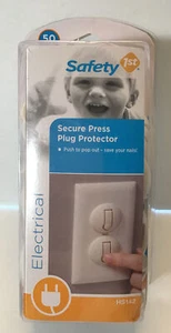 Safety 1st Secure Press Electrical Plug Protectors ( 50 Pack ) Push & Pop - Picture 1 of 3