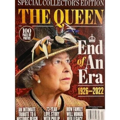THE QUEEN ELIZABETH II special END ERA 1926-2022 honor her legacy TRIBUTE 100 PG - Image 1 of 2