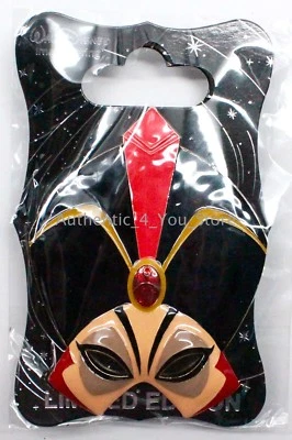 NUEVO 2017 D23 Walt Disney Imagineering WDI Villanos Máscara Jafar Aladdin Prendedor LE 300 Foto 1 de 3