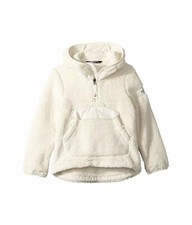 New The North Face Kids Girls Campshire Sherpa Fleece Jacket Hoody Coat