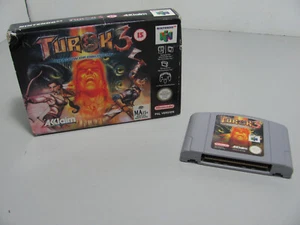 Turok 3 Shadow Of Oblivion Nintendo 64 Boxed PAL Original Cart Tested & Working - Picture 1 of 12
