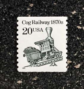 USA1995 #2463 20c Cog Railway 1870's - Transportation Series Coil Single mint - Picture 1 of 1