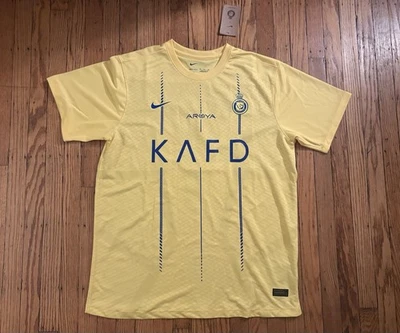 Men’s Nike Dri Fit Al Nassr Ronaldo Jersey 2X NWT READ - Image 1 of 4