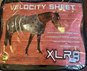 XLR8 Velocity Therapeutic Horse Sheet Blanket – Magnetic Size 78 - Picture 1 of 4