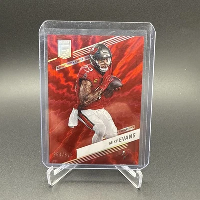 MIKE EVANS 2023 Donruss Elite Aspirations Red SP /625  COLOR MATCH Bucs  - Image 1 of 2