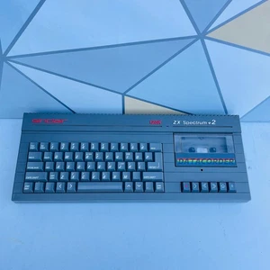VTG Sinclair 128K ZX Spectrum +2 Home Computer with Built-in Cassette Tape Deck - Photo 1/9
