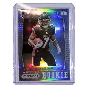 2023 Panini Prizm Bijan Robinson RC Flashback Silver #PFR-6 Falcons - Bild 1 von 2