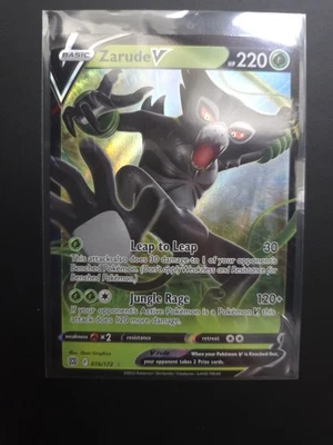 Zarude V 016/172 Swsh09: Brilliant Stars Holo - Image 1 of 2