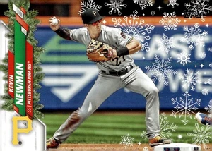 2020 Topps Holiday Baseballkarte #HW162 Kevin Newman SS Pittsburgh Pirates - Bild 1 von 2