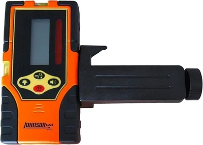 Johnson Level 40-6715 Two-Sided Laser Detector w/Clamp for Red Beam Rotary La... - Image 1 of 4