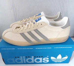 NUEVO SIN CAJA Auténtico ADIDAS GAZELLE INDOOR PRO Marfil, Gris Lona/Cuero Para hombres 11 M - Imagen 1 de 12