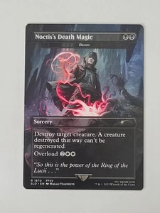 Noctis's Death Magic (Damn) MTG Final Fantasy Secret Lair - Regular - Picture 1 of 2