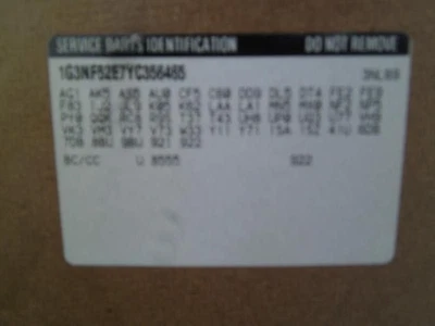 Motor limpiaparabrisas Lordstown Plant VIN 7 se adapta a 98-03 CAVALIER 439766 Foto 1 de 4