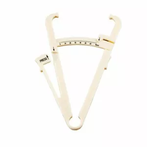 Fat Caliper Body Fat Measure White Waist Weight Loss Aid by Fitness Health FH - Picture 1 of 4
