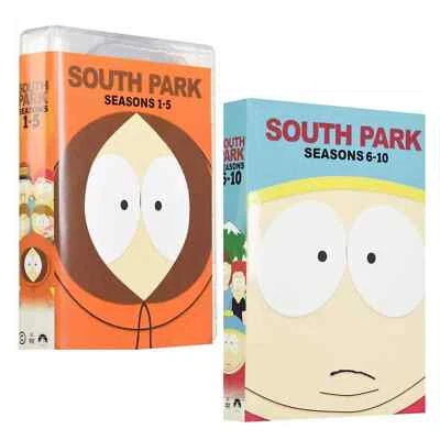 South Park Seasons 1-10 DVD Set Bundle (SEE DETAILS) NEW Sealed, Free Shipping - Image 1 of 3