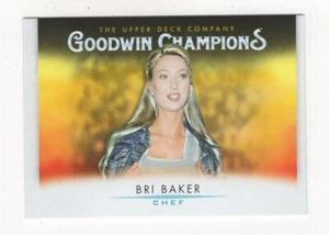 2021 UPPER DECK GOODWIN CHAMPIONS BRI BAKER CHEF #66 - Picture 1 of 4