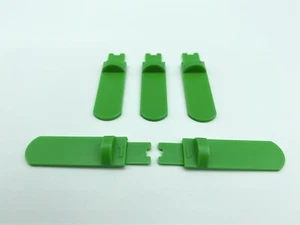 Concept 2000 Musical Railroad Color Code Track Tie Insert 5 Piece Lot Green #1 - Picture 1 of 2